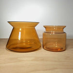 Vase | golden amber