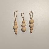 Anhänger 3er-Set   | wood bead lovely